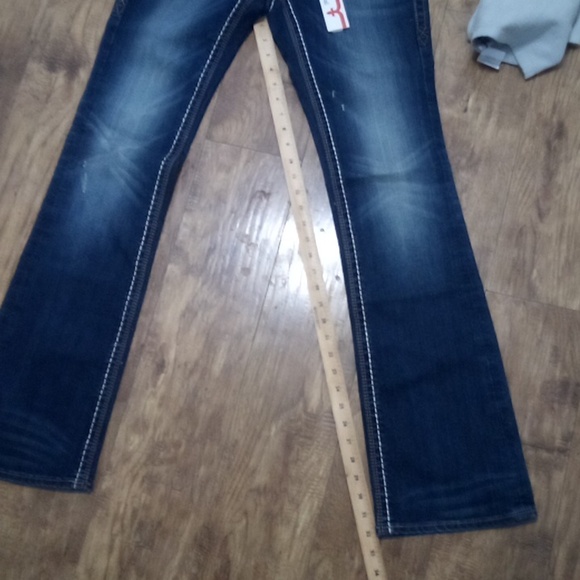 Rock Revival Women's 26 Easy Boot Embellished Distressed Embroidered NWT - Picture 13 of 14